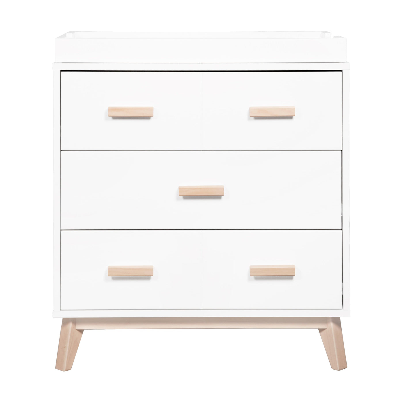 Babyletto Dressers Babyletto Scoot 3-Drawer Changer Dresser with Removable Changing Tray