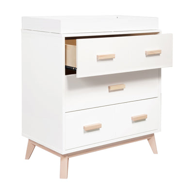 Babyletto Dressers Babyletto Scoot 3-Drawer Changer Dresser with Removable Changing Tray