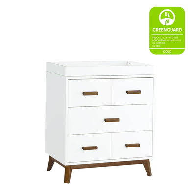 Babyletto Dressers Babyletto Scoot 3-Drawer Changer Dresser with Removable Changing Tray
