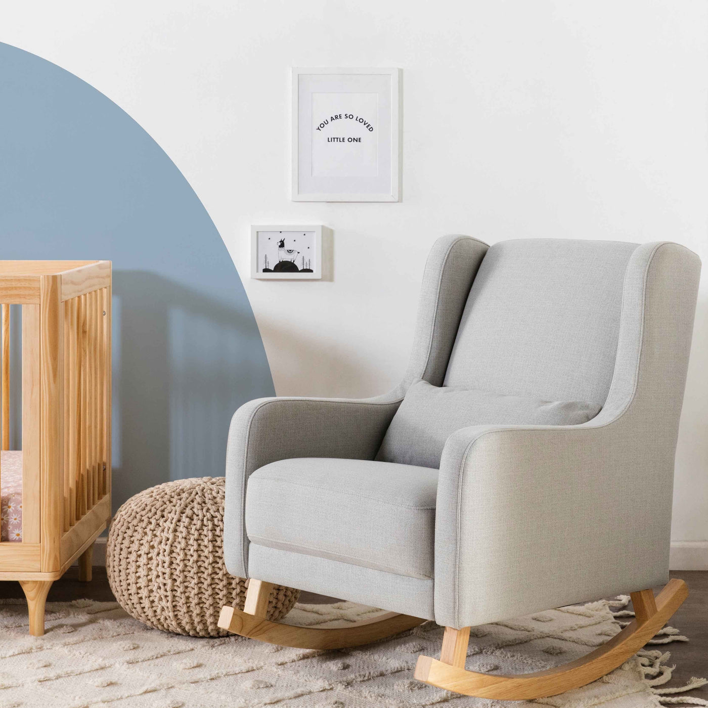 Babyletto Gliders & Rockers Babyletto Kai Rocker in Eco-Performance Fabric | Water Repellent & Stain Resistant