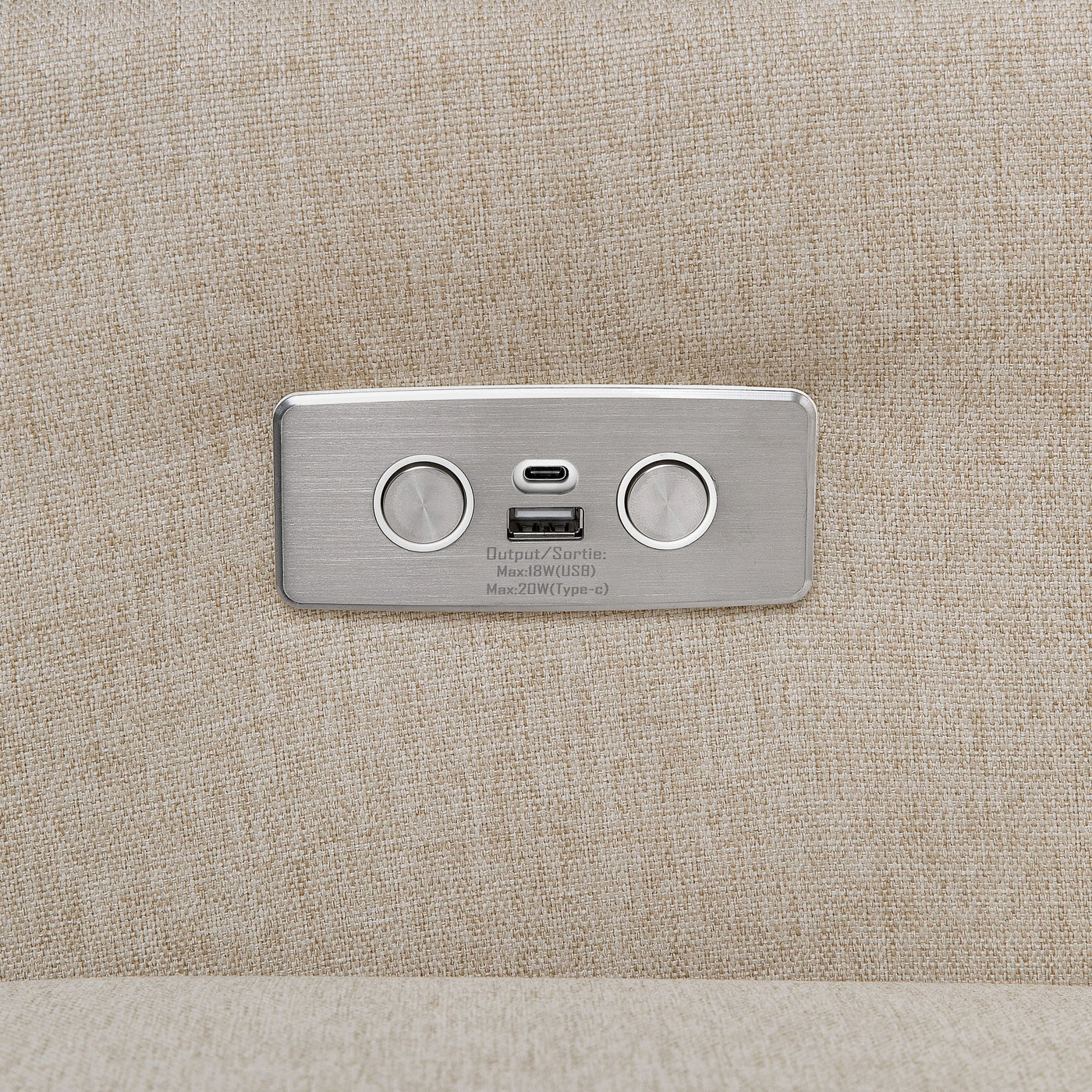 Babyletto Gliders & Rockers Babyletto Kiwi Electronic Recliner and Swivel Glider with USB port