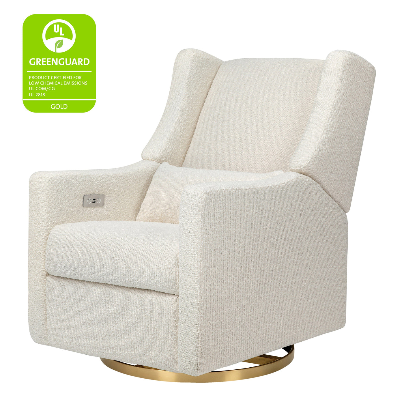 Babyletto Gliders & Rockers Babyletto Kiwi Electronic Recliner and Swivel Glider with USB port