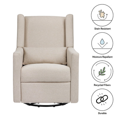 Babyletto Gliders & Rockers Babyletto Kiwi Electronic Recliner and Swivel Glider with USB port