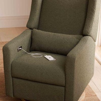 Babyletto Gliders & Rockers Babyletto Kiwi Electronic Recliner and Swivel Glider with USB port