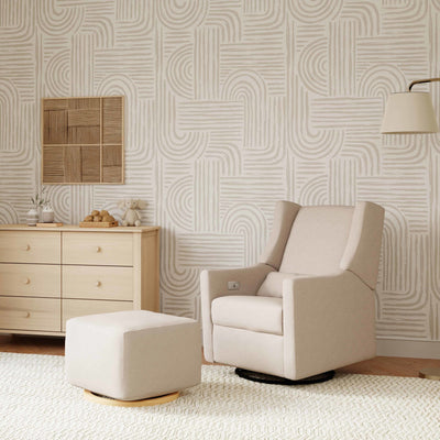 Babyletto Gliders & Rockers Babyletto Kiwi Electronic Recliner and Swivel Glider with USB port