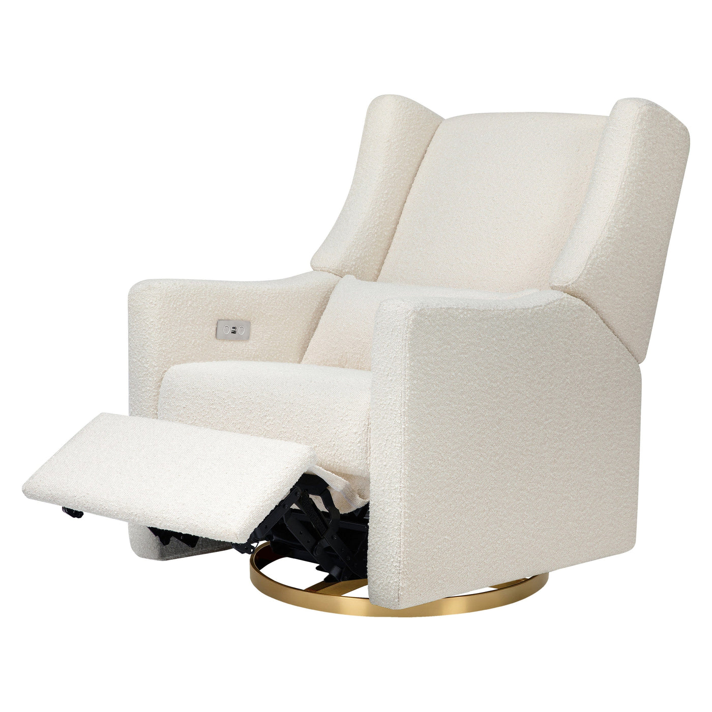 Babyletto Gliders & Rockers Babyletto Kiwi Electronic Recliner and Swivel Glider with USB port