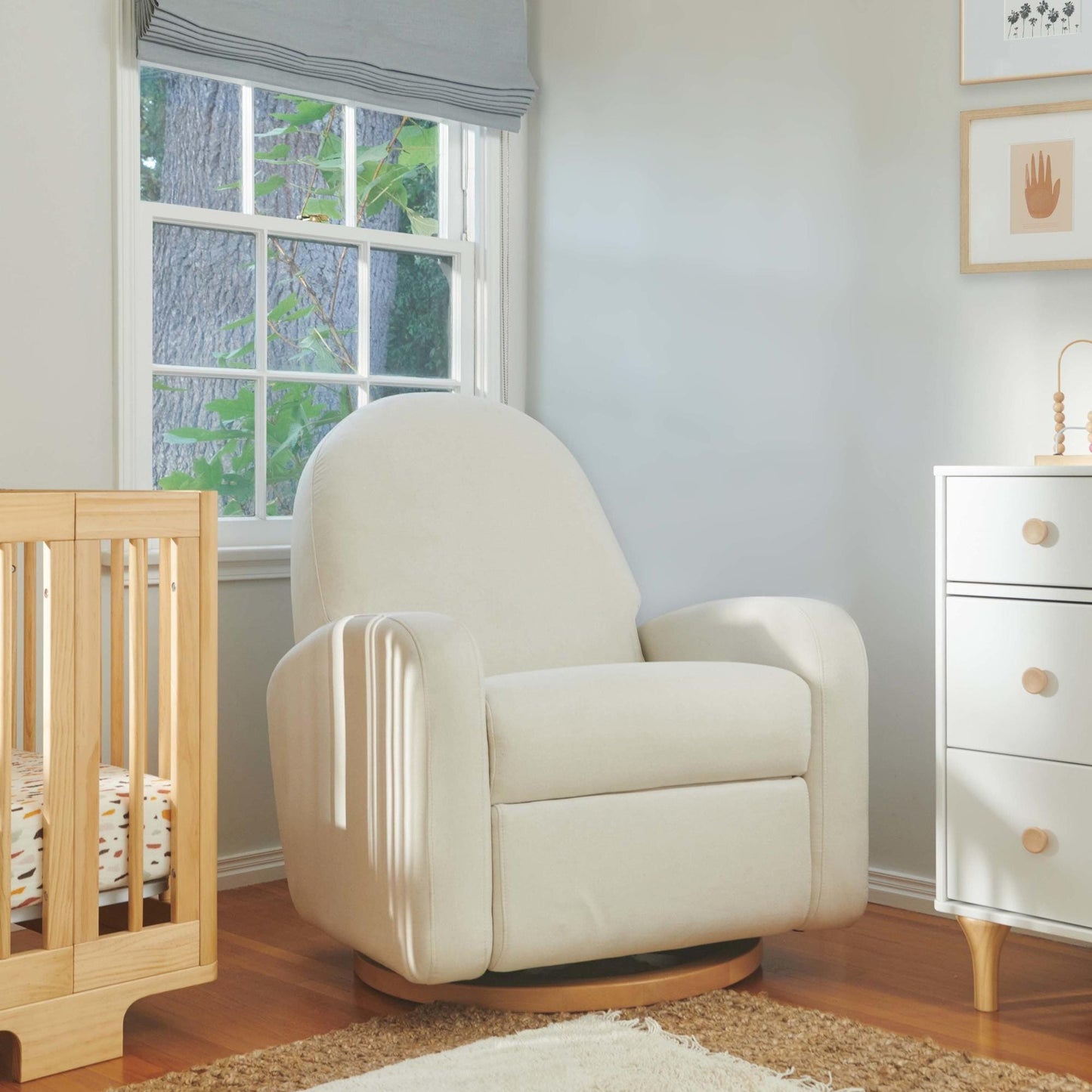 Babyletto Gliders & Rockers Babyletto Nami Electronic Recliner and Swivel Glider Recliner with USB port