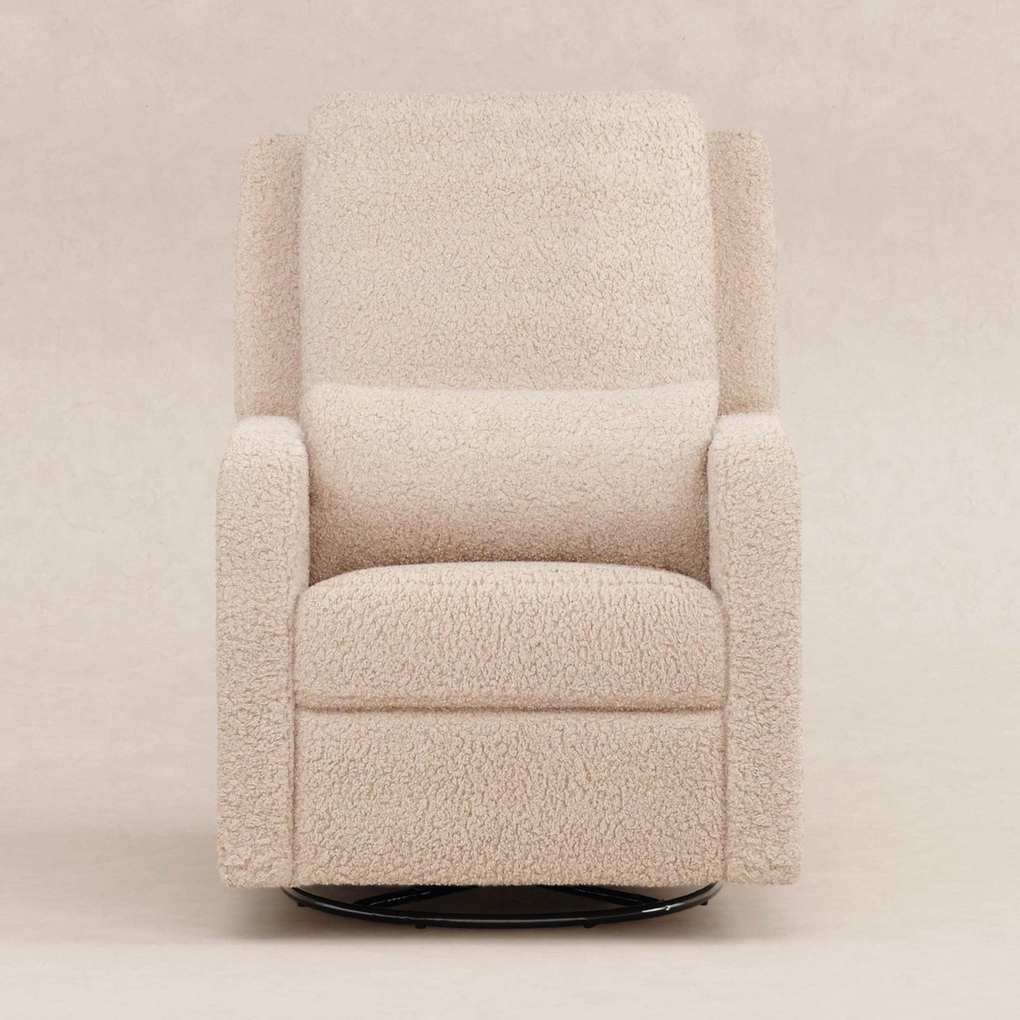 Babyletto Gliders & Rockers Chai Shearling Babyletto Sigi Recliner and Swivel Glider in Shearling