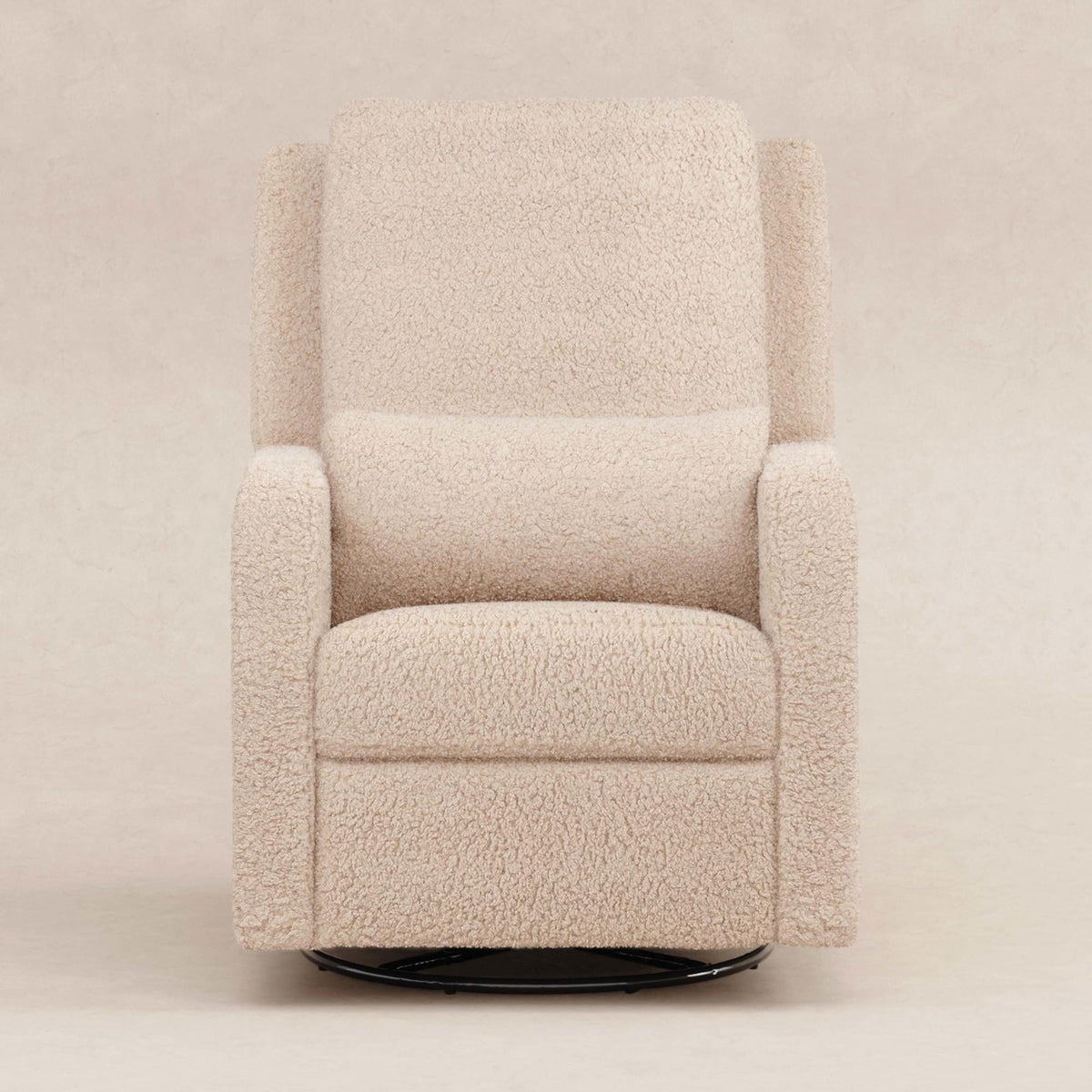 Babyletto Gliders & Rockers Chai Shearling Babyletto Sigi Recliner and Swivel Glider in Shearling