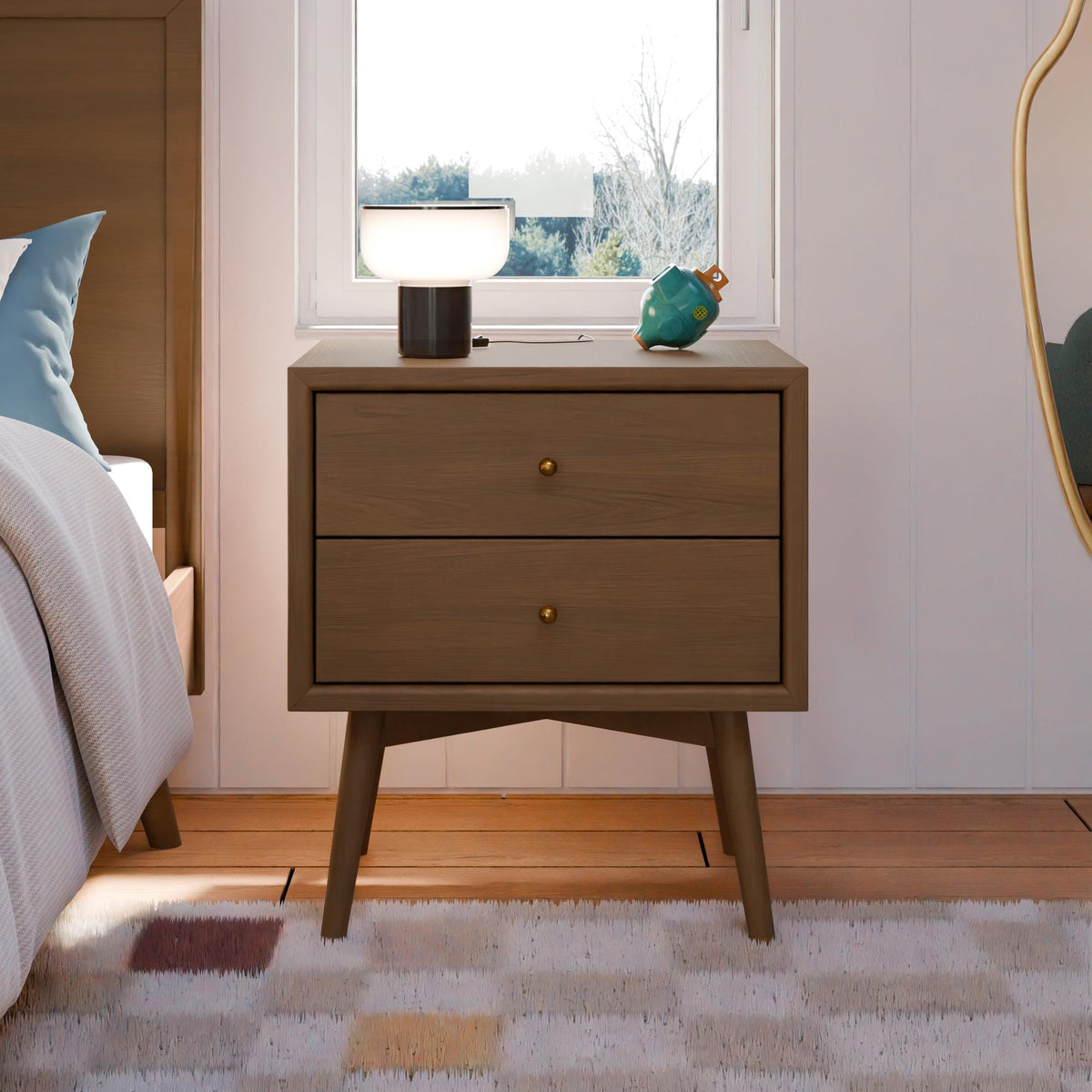 Babyletto Nightstands Babyletto Palma Nightstand with USB Port