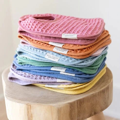 Bella Tunno Bibs & Burp Cloths Reversible Bib + Burp Set