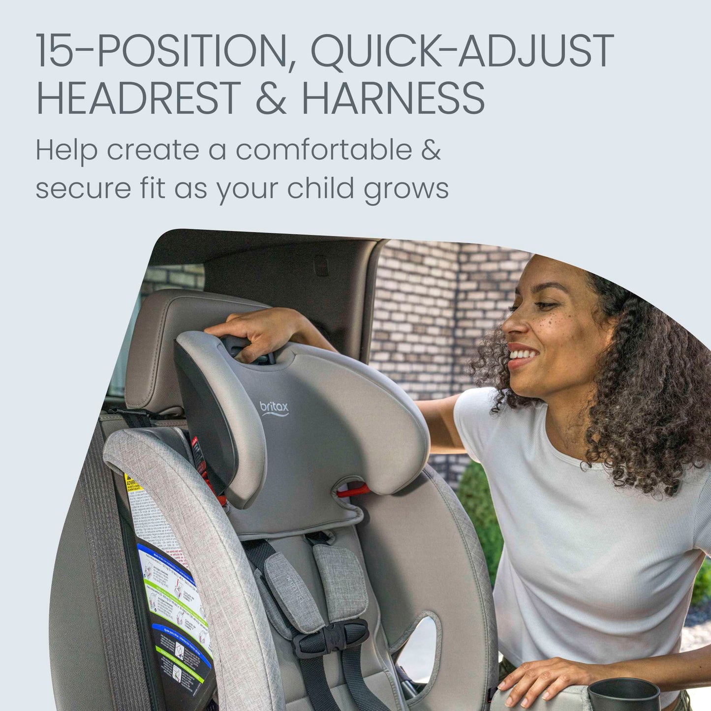 britax one for life harness adjustment Britax One4Life Slim All in One Car Seat Parchment