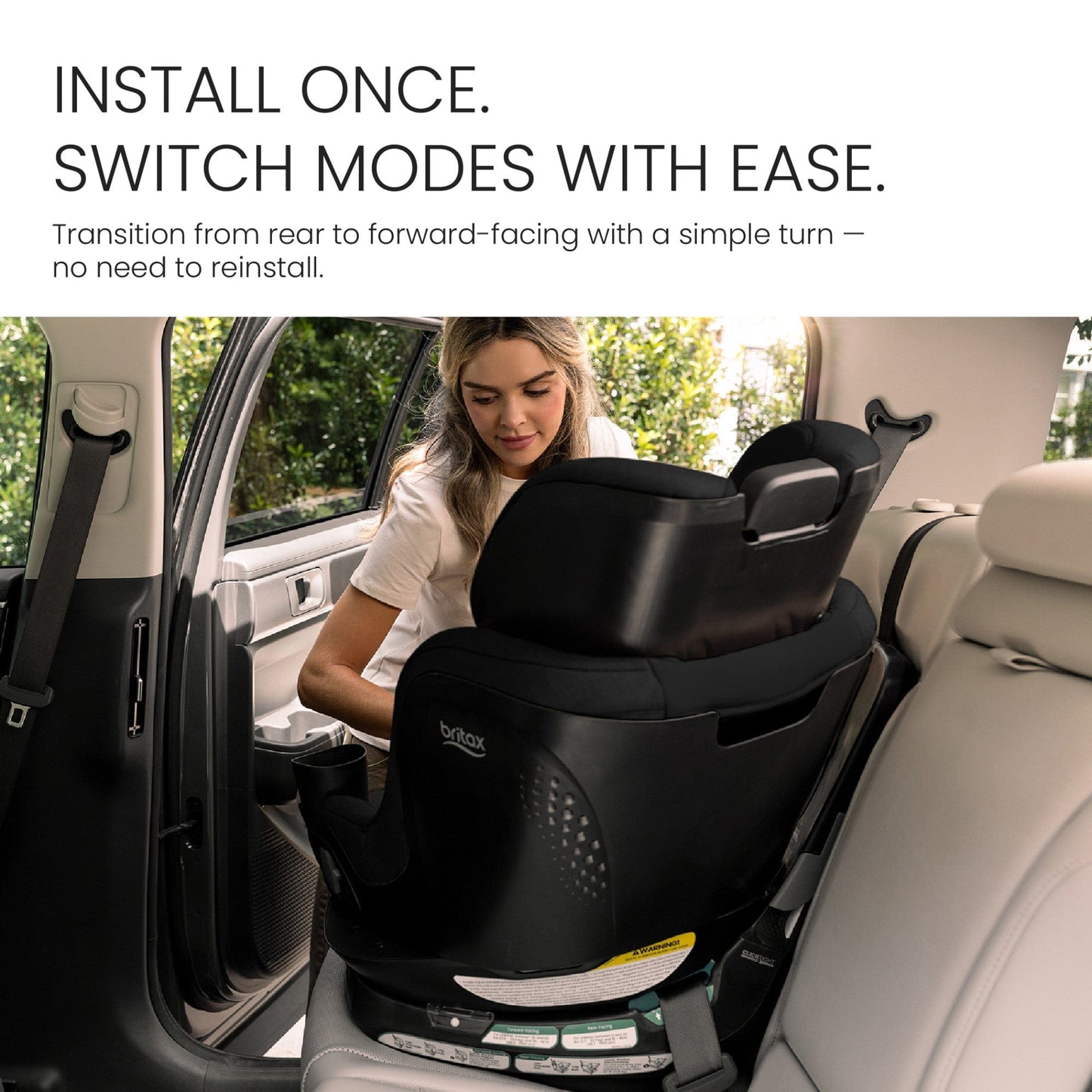 Britax Galaxy360 Slim Rotating Convertible Car Seat