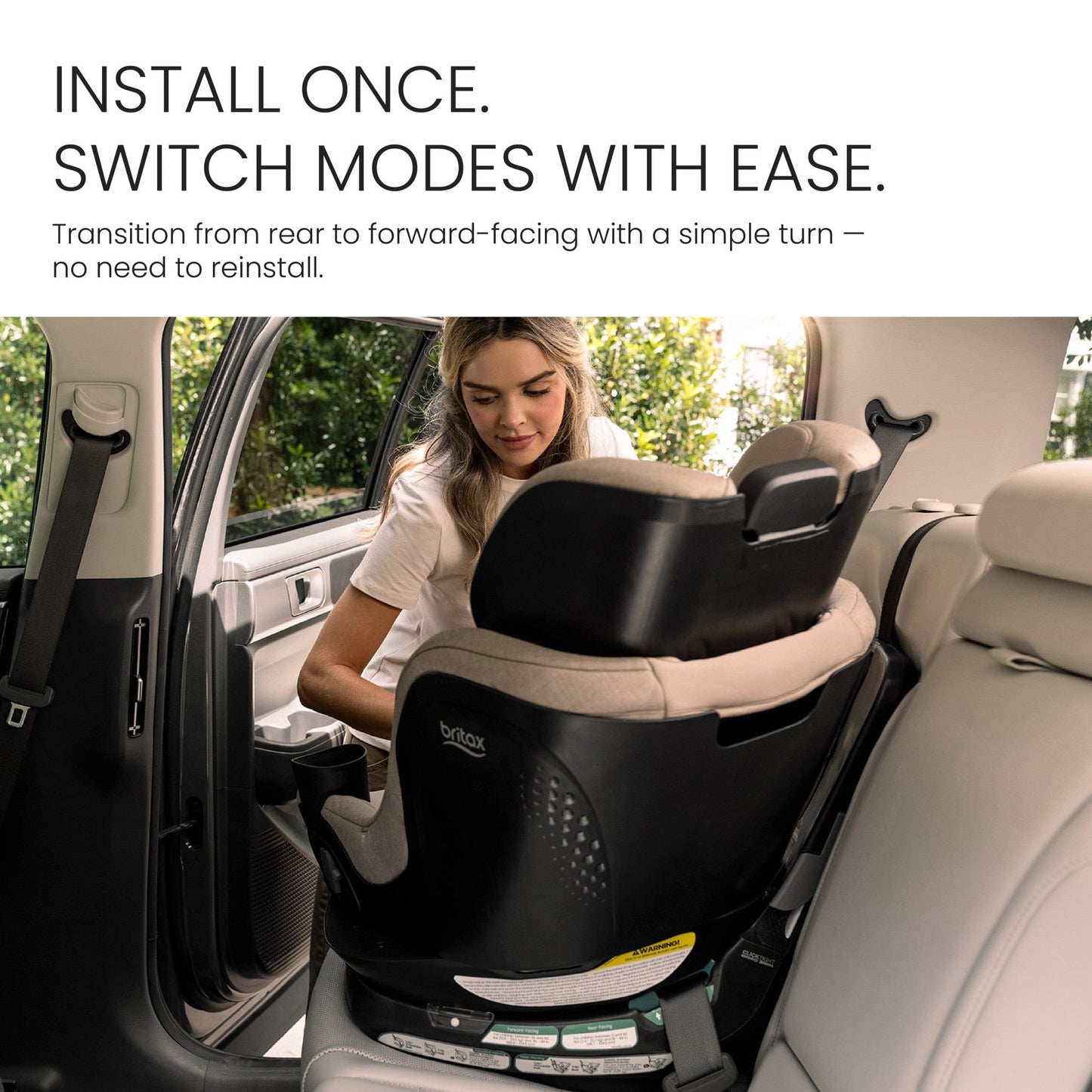 Britax Galaxy360 Slim Rotating Convertible Car Seat