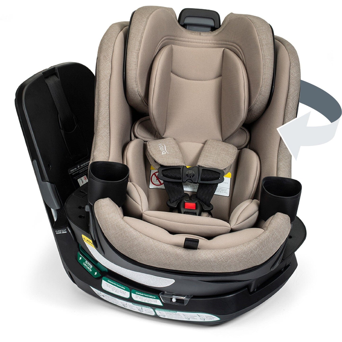 Britax Car Seats - Convertible Teak Britax Galaxy 360 Slim Rotating Car Seat