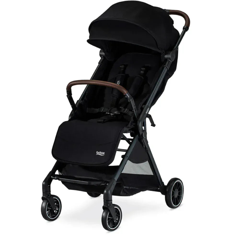 Britax Strollers - Lightweight/Travel Raven Black Britax Juniper Compact Stroller