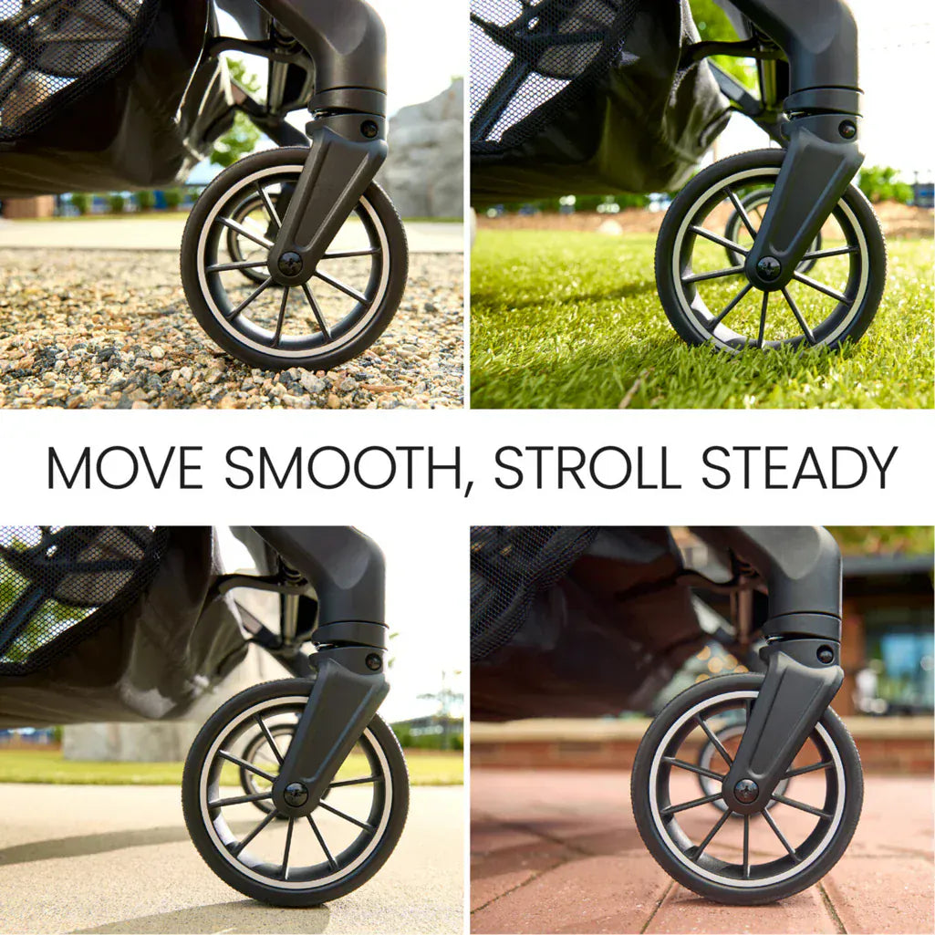 Britax Strollers - Lightweight/Travel Raven Black Britax Juniper Compact Stroller