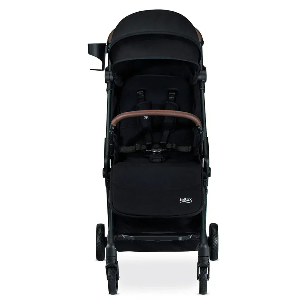 Britax Strollers - Lightweight/Travel Raven Black Britax Juniper Compact Stroller