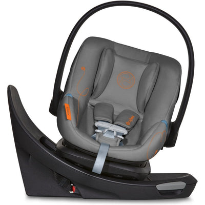 Cybex Car Seats - Infant Lava Grey Cybex Aton G Swivel Infant Car Seat with SensorSafe