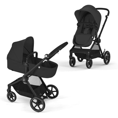 Cybex Strollers - Single Black Frame with Moon Black Seat Cybex EOS 2-in-1 Stroller