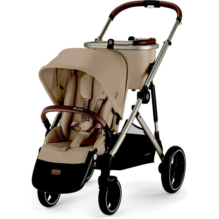 Cybex ガゼルs cybex-strollers-taupe-frame-