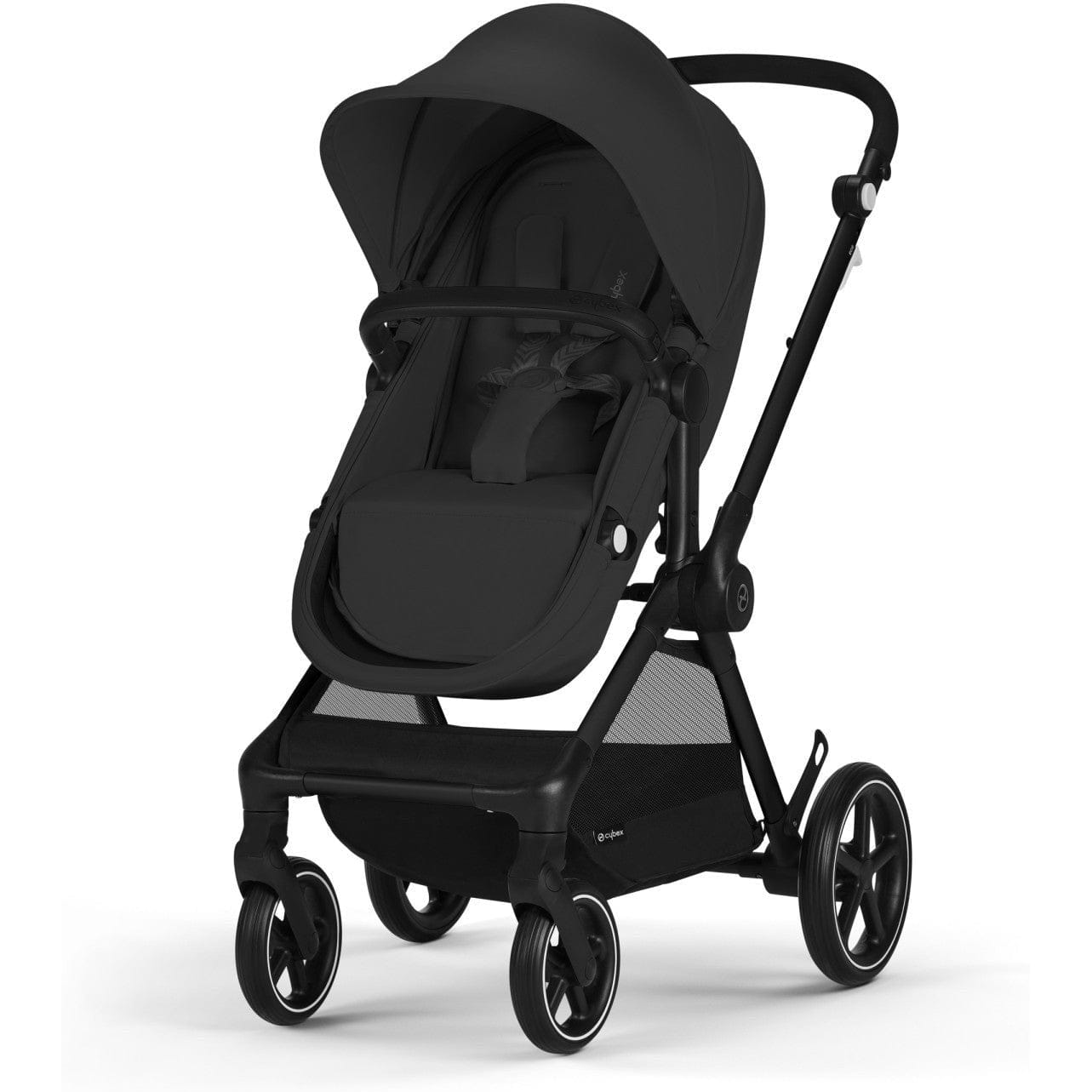 Cybex Strollers - Travel Systems Cybex EOS Stroller + Aton G Swivel Infant Car Seat with Sensorsafe Travel System