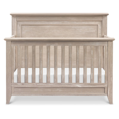 Monogram by Namesake Beckett Rustic 4-in-1  Convertible Flat Top Crib