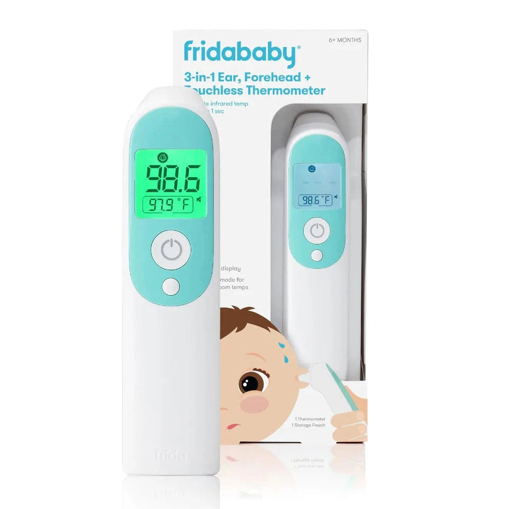 Fridababy Personal Care 3-in-1 Ear, Forehead + Touchless Infrared Thermometer