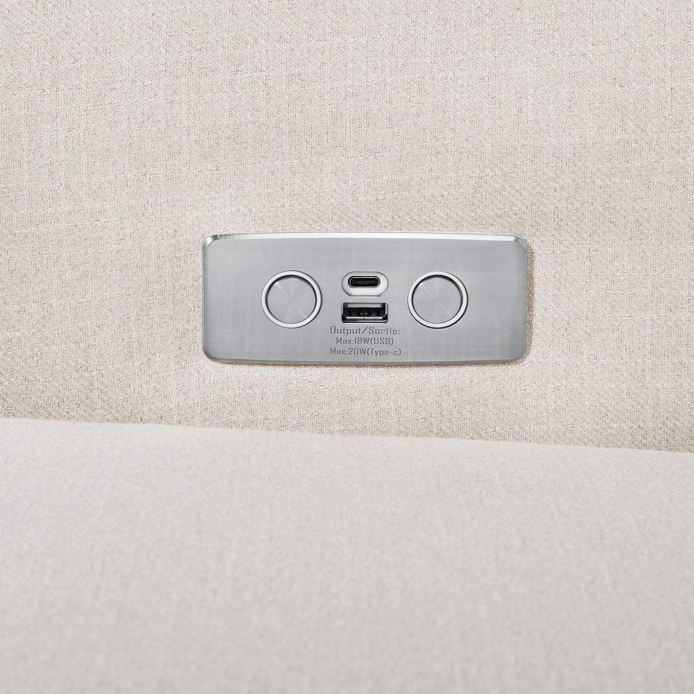 Monogram by Namesake Monroe Power Recliner and Swivel Glider