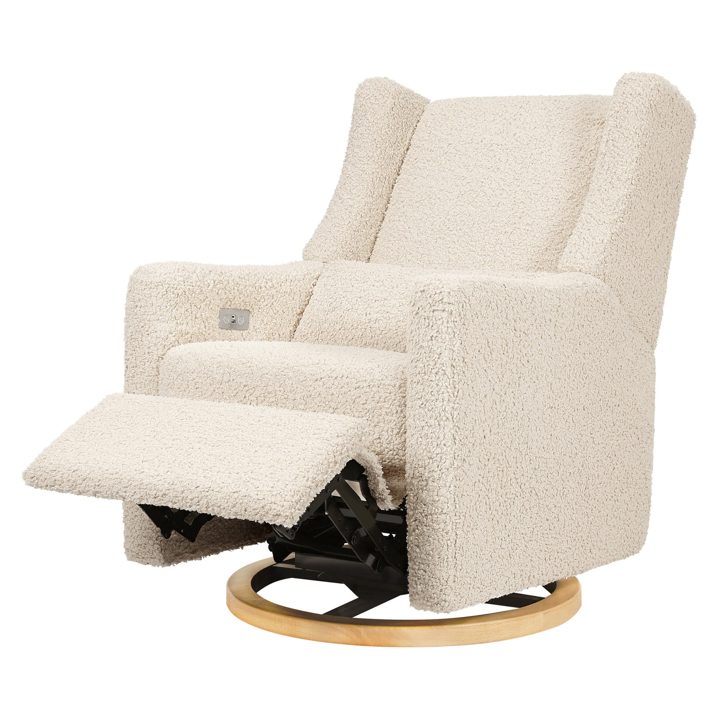 Babyletto Kiwi Electronic Recliner and Swivel Glider with USB port