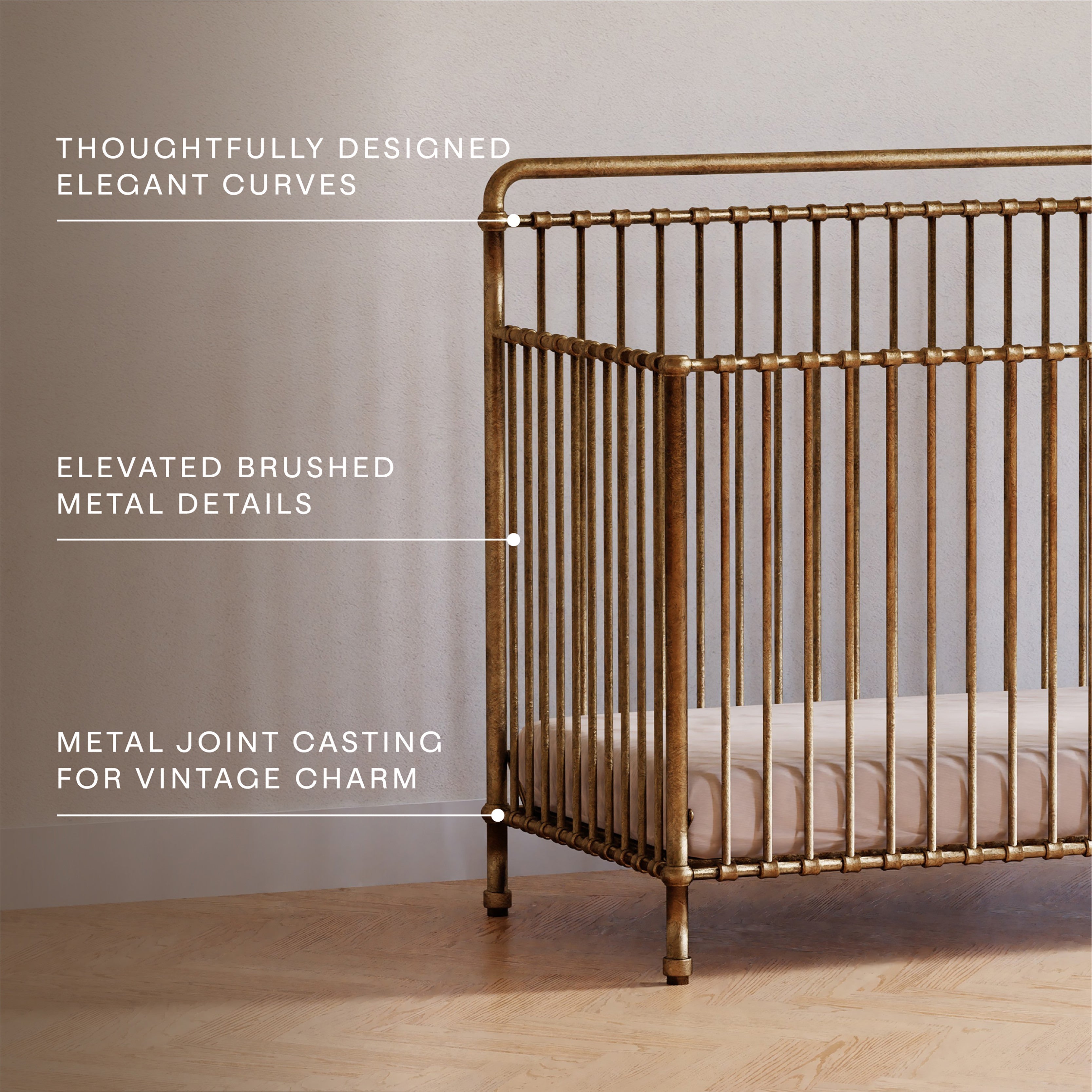 Namesake Winston 4-in-1 Convertible Crib – Baby & Kids 1st