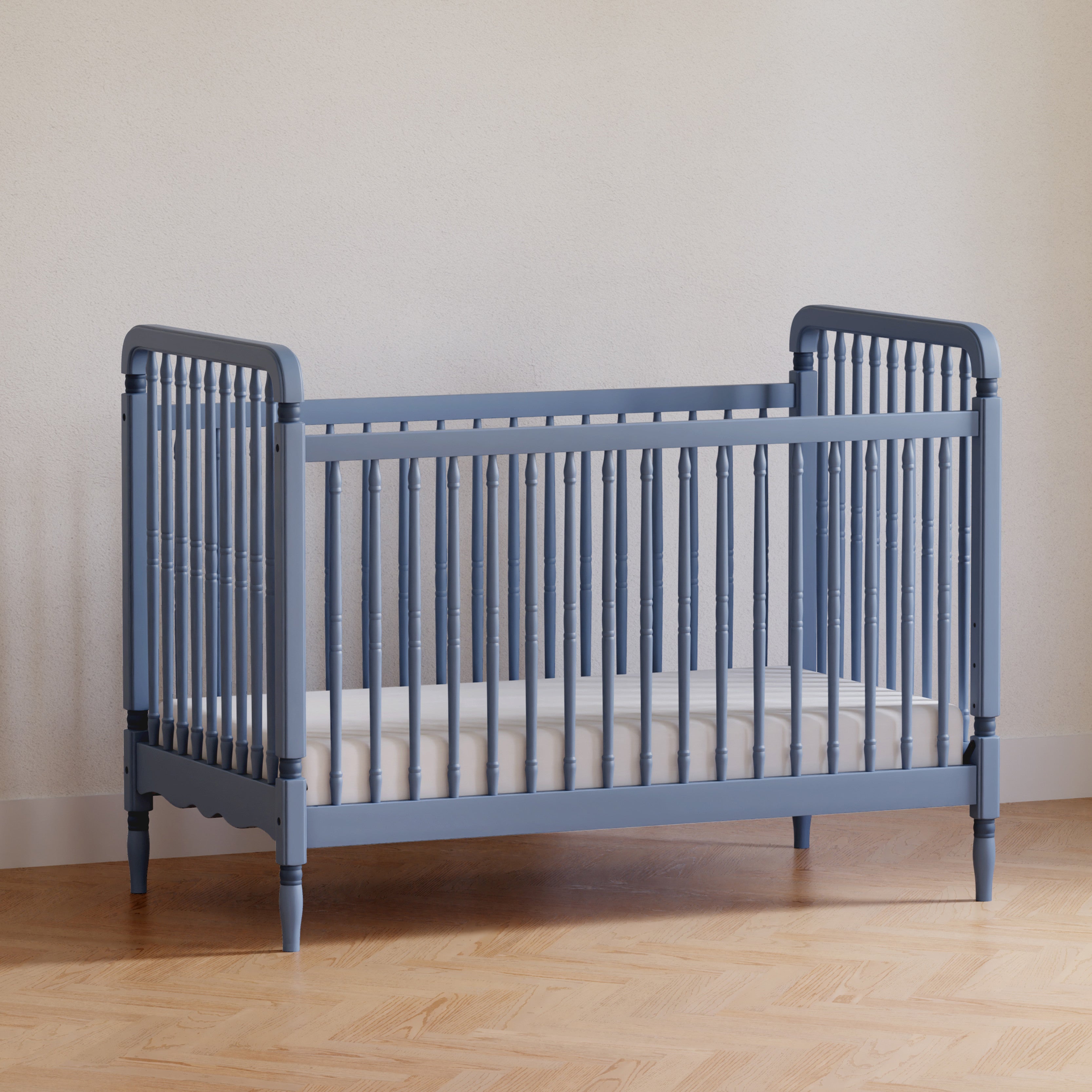 Namesake Liberty 3-in-1 Convertible Spindle Crib with Toddler Bed