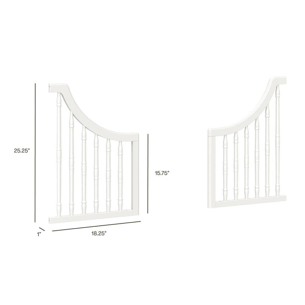 Namesake Conversion Kits Namesake Liberty 4-in-1 Toddler Bed Conversion Kit