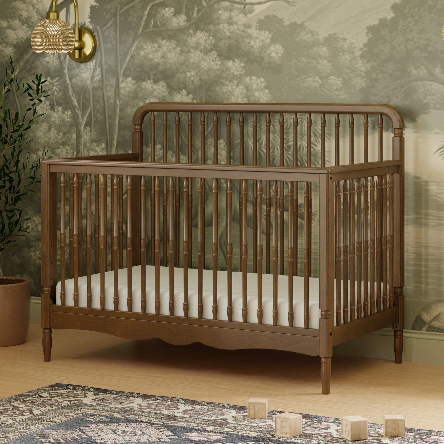Namesake Cribs Namesake Liberty 4-in-1 Convertible Spindle Crib