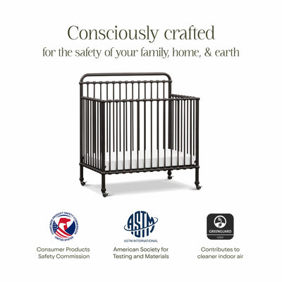 Namesake Cribs Namesake Winston 4-in-1 Convertible Mini Crib