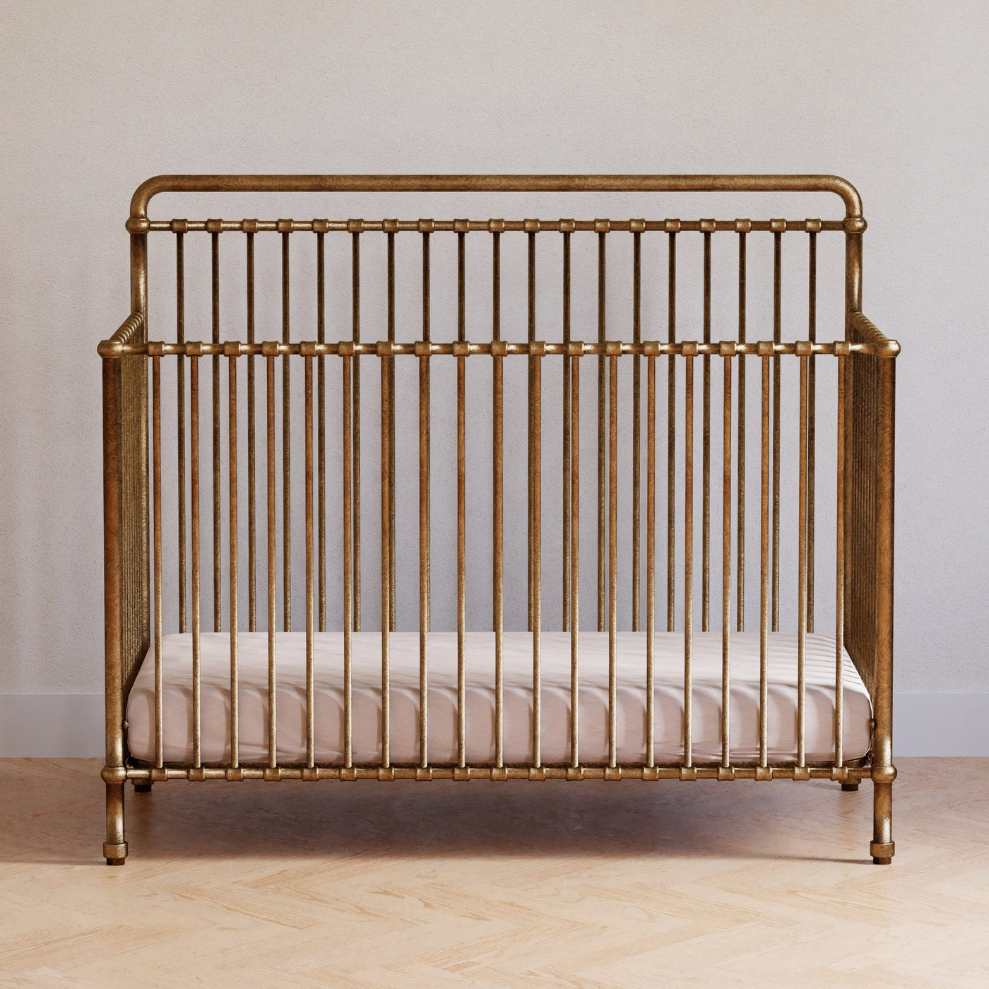 Namesake Cribs Vintage Gold Namesake Winston 4-in-1 Convertible Crib