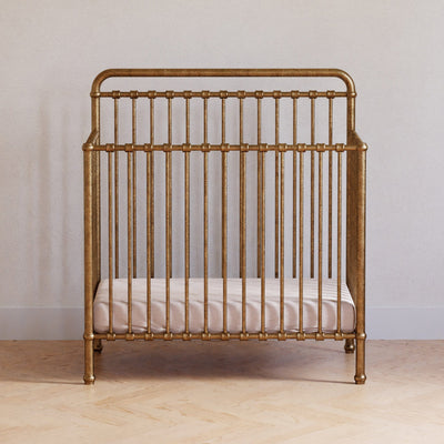 Namesake Cribs Vintage Gold Namesake Winston 4-in-1 Convertible Mini Crib
