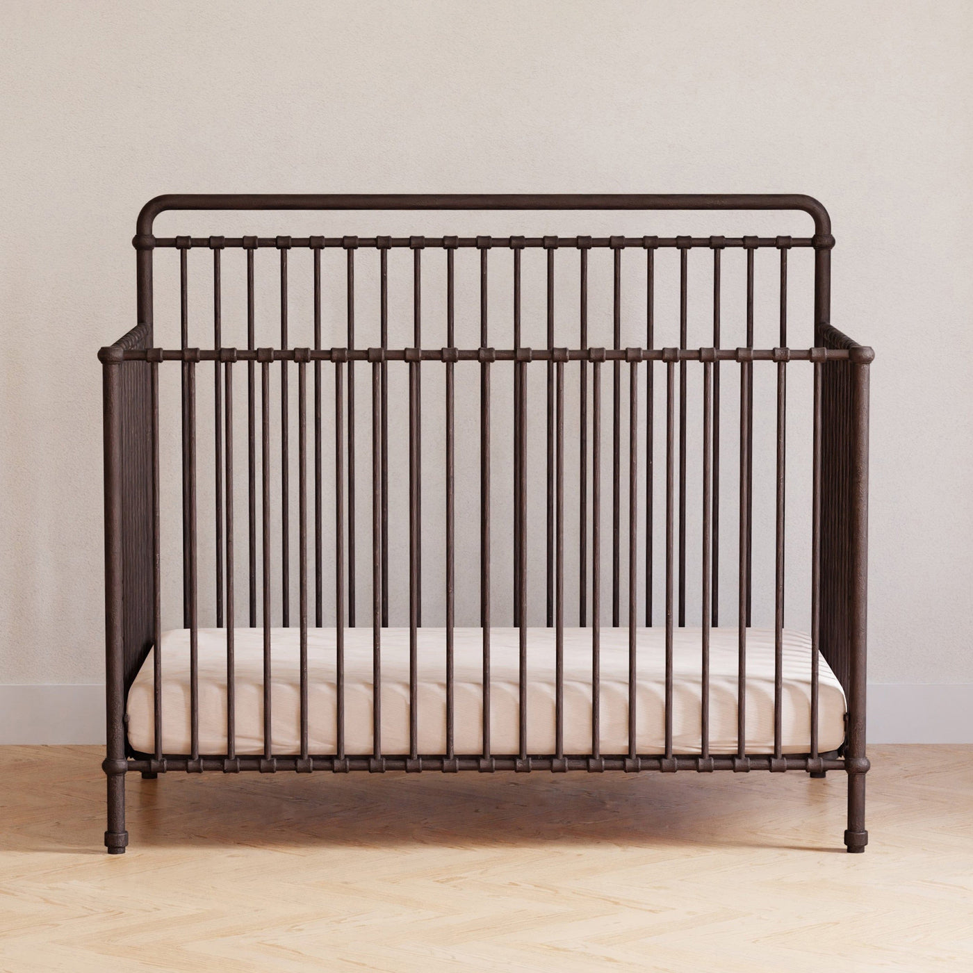 Namesake Cribs Vintage Iron Namesake Winston 4-in-1 Convertible Crib