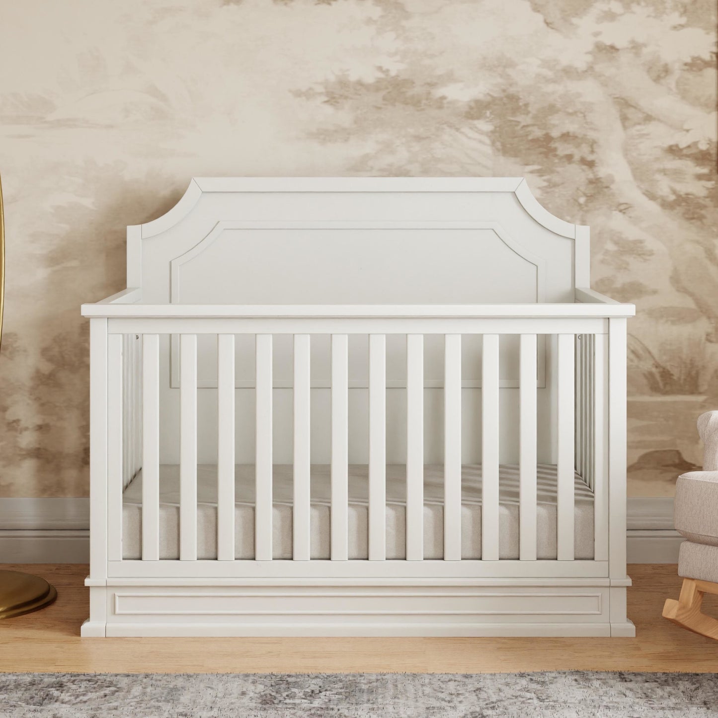 Namesake Cribs Warm White Namesake Emma Regency 4-in-1 Convertible Crib
