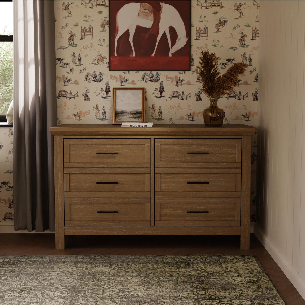 Namesake Dressers Monogram by Namesake Emory Farmhouse 6-Drawer Dresser