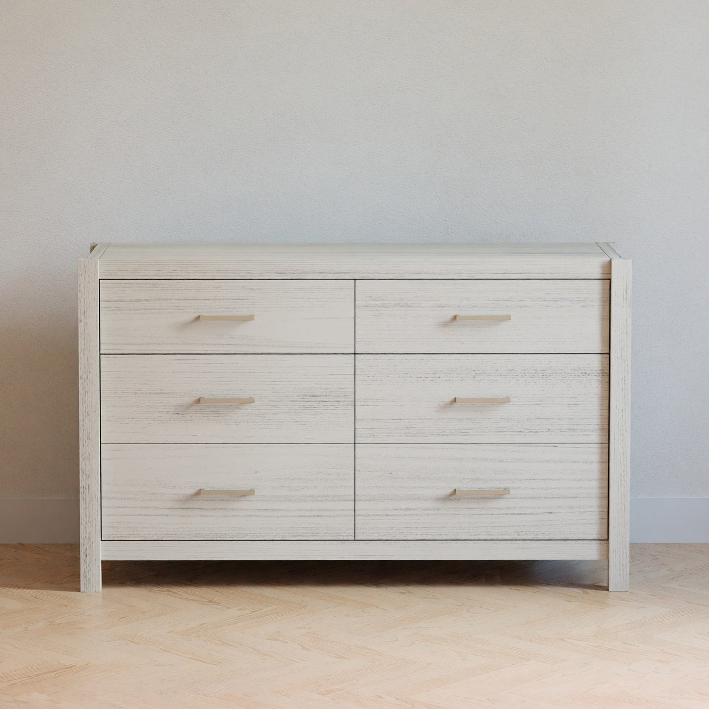 Monogram by Namesake Hemsted 6 Drawer Dresser - White Driftwood Monogram by Namesake Hemsted 6 Drawer Dresser - White Driftwood