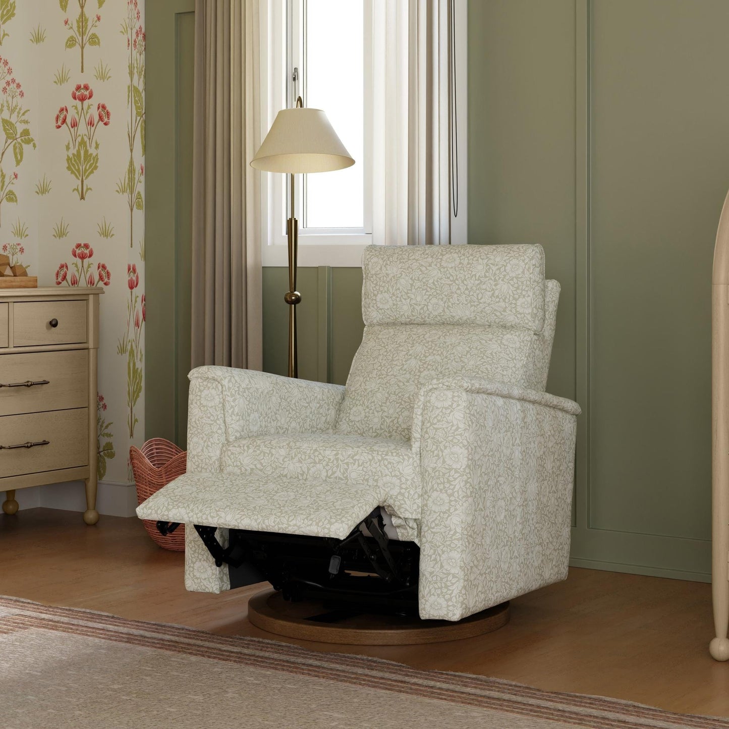Namesake Gliders & Rockers Morris & Co. x Namesake Willa Plus Power Glider Recliner w/ Power Headrest