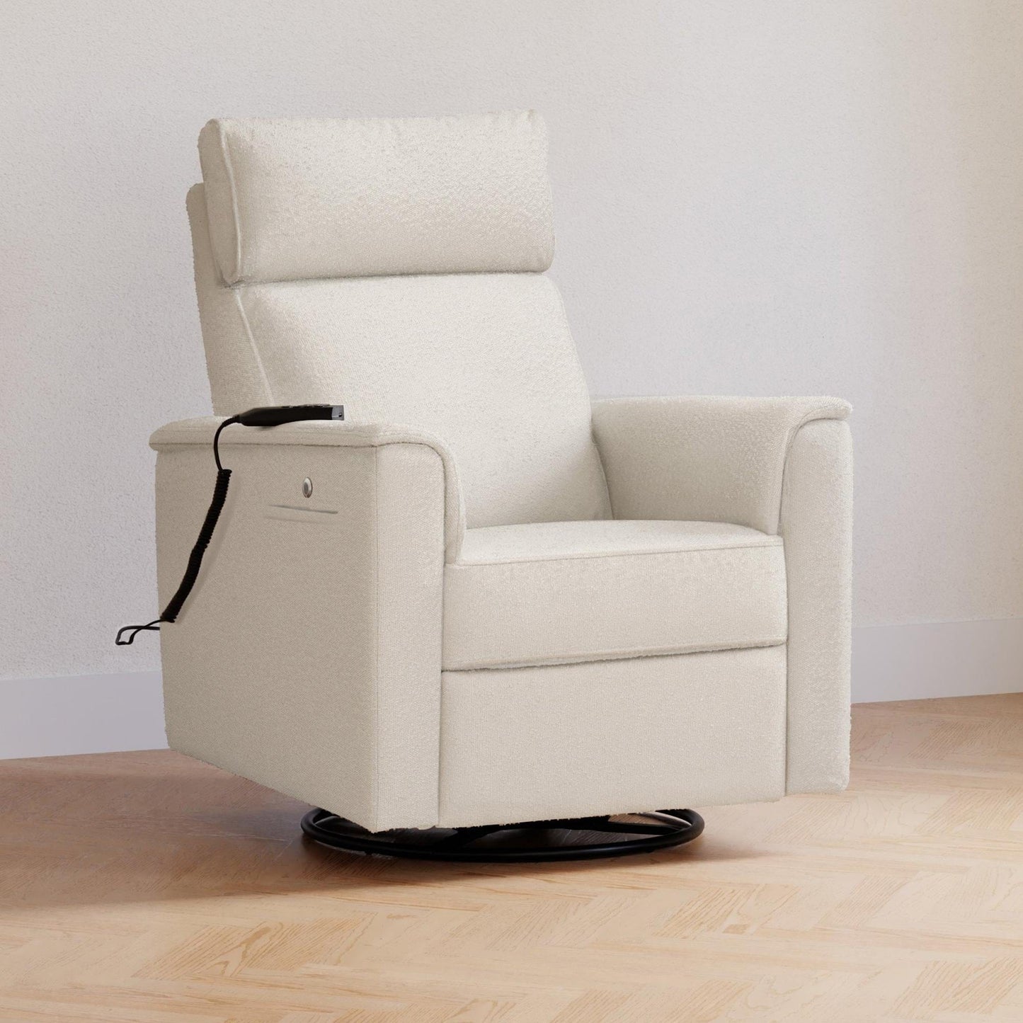 Namesake Gliders & Rockers Namesake Willa Deluxe Power Recliner and Swivel Glider with Heat & Massage