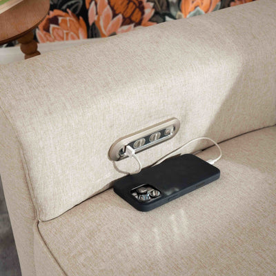 Namesake Gliders & Rockers Namesake Willa Plus Power Glider Recliner + Power Headrest