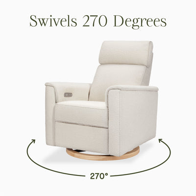 Namesake Gliders & Rockers Namesake Willa Plus Power Glider Recliner + Power Headrest