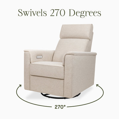 Namesake Gliders & Rockers Namesake Willa Plus Power Glider Recliner + Power Headrest