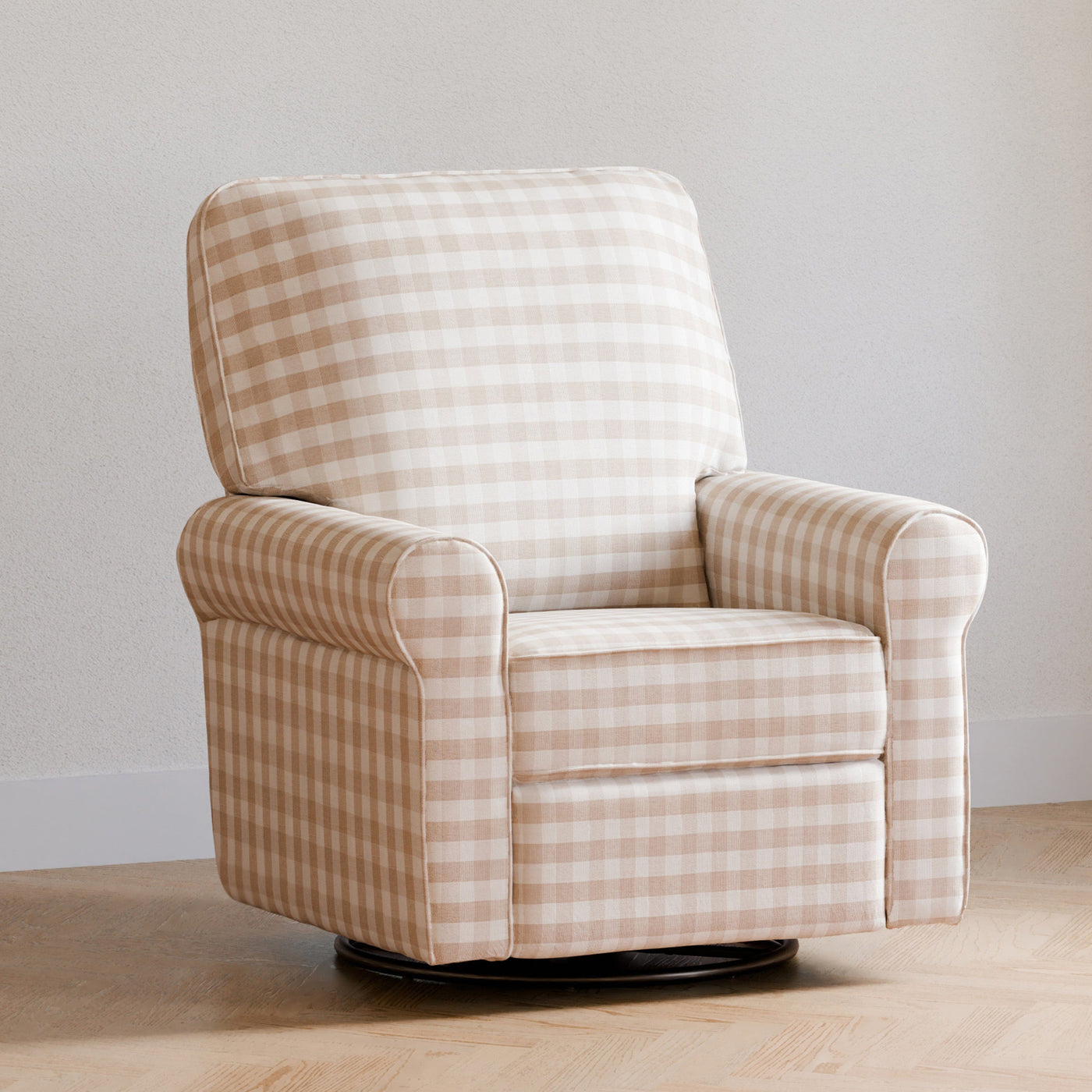 Namesake Gliders & Rockers Performance Natural Eco-Twill Monogram by Namesake Monroe Power Recliner and Swivel Glider