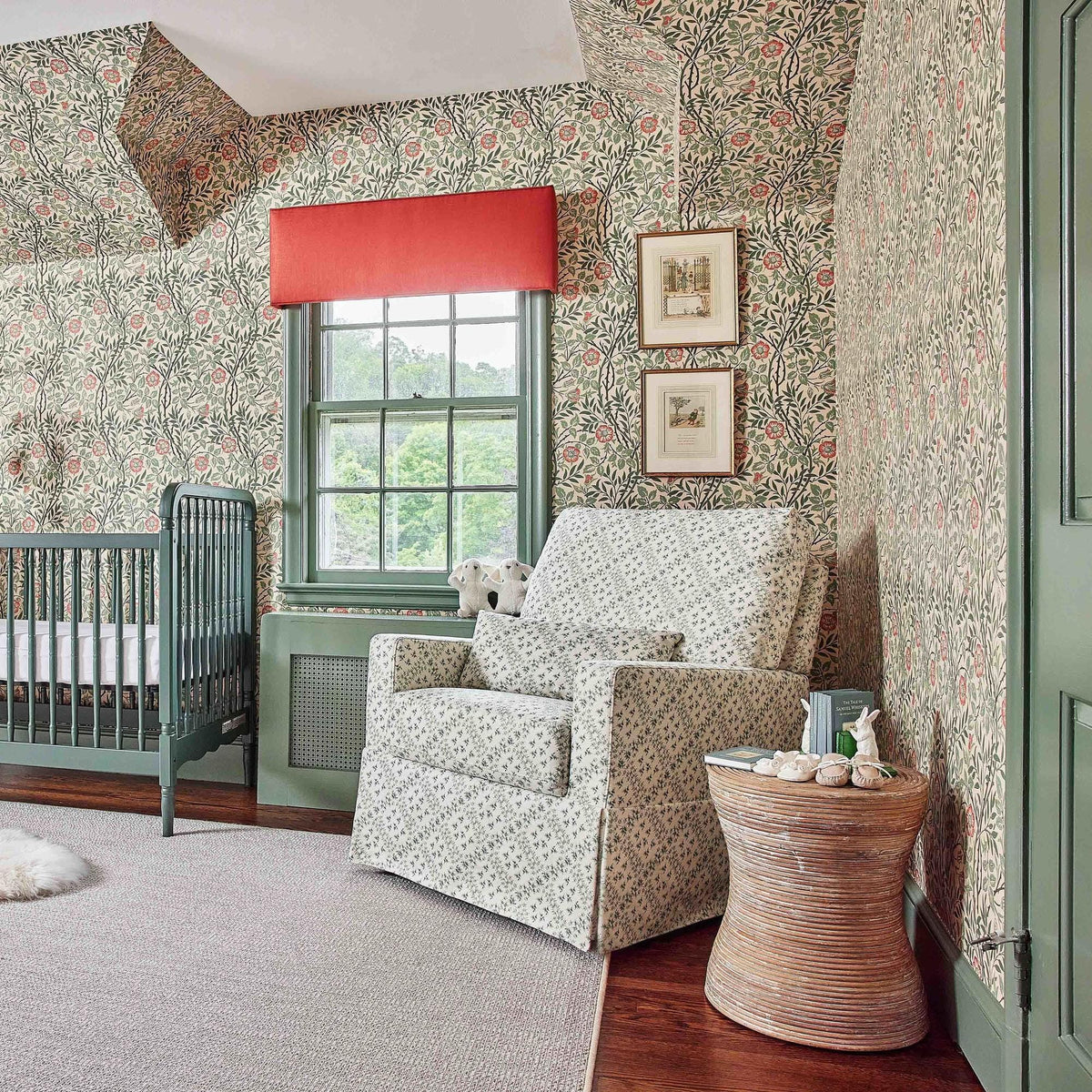 Namesake Gliders & Rockers Sarah Flint x Namesake Crawford Swivel Glider in Eco-Performance Fabric | Water Repellent & Stain Resistant