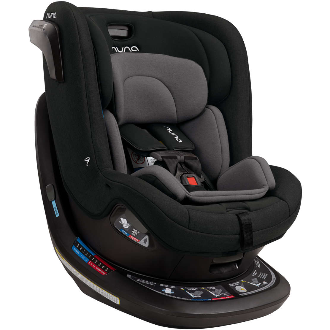 Nuna Car Seats - Convertible Caviar Nuna REVV Rotating Convertible Car Seat