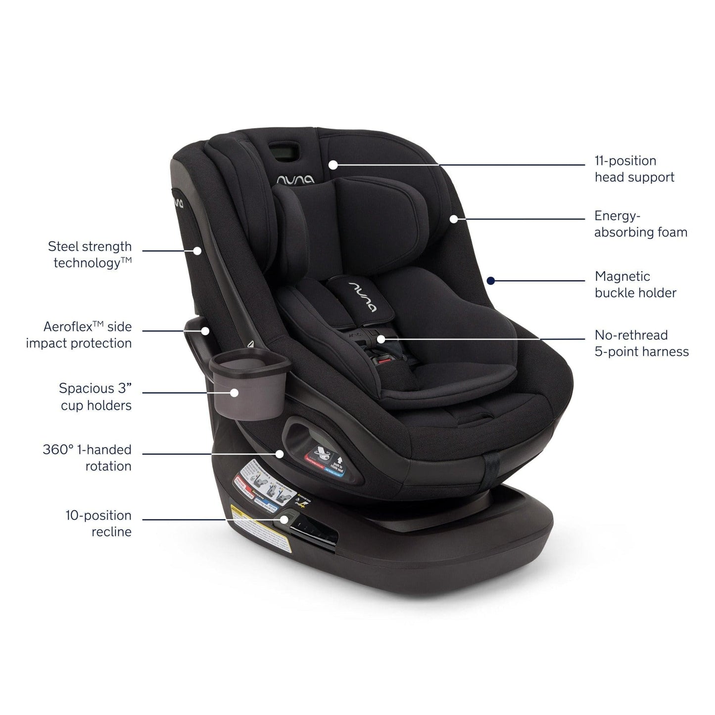 Nuna Car Seats - Convertible Nuna REVV Maxx Convertible Car Seat